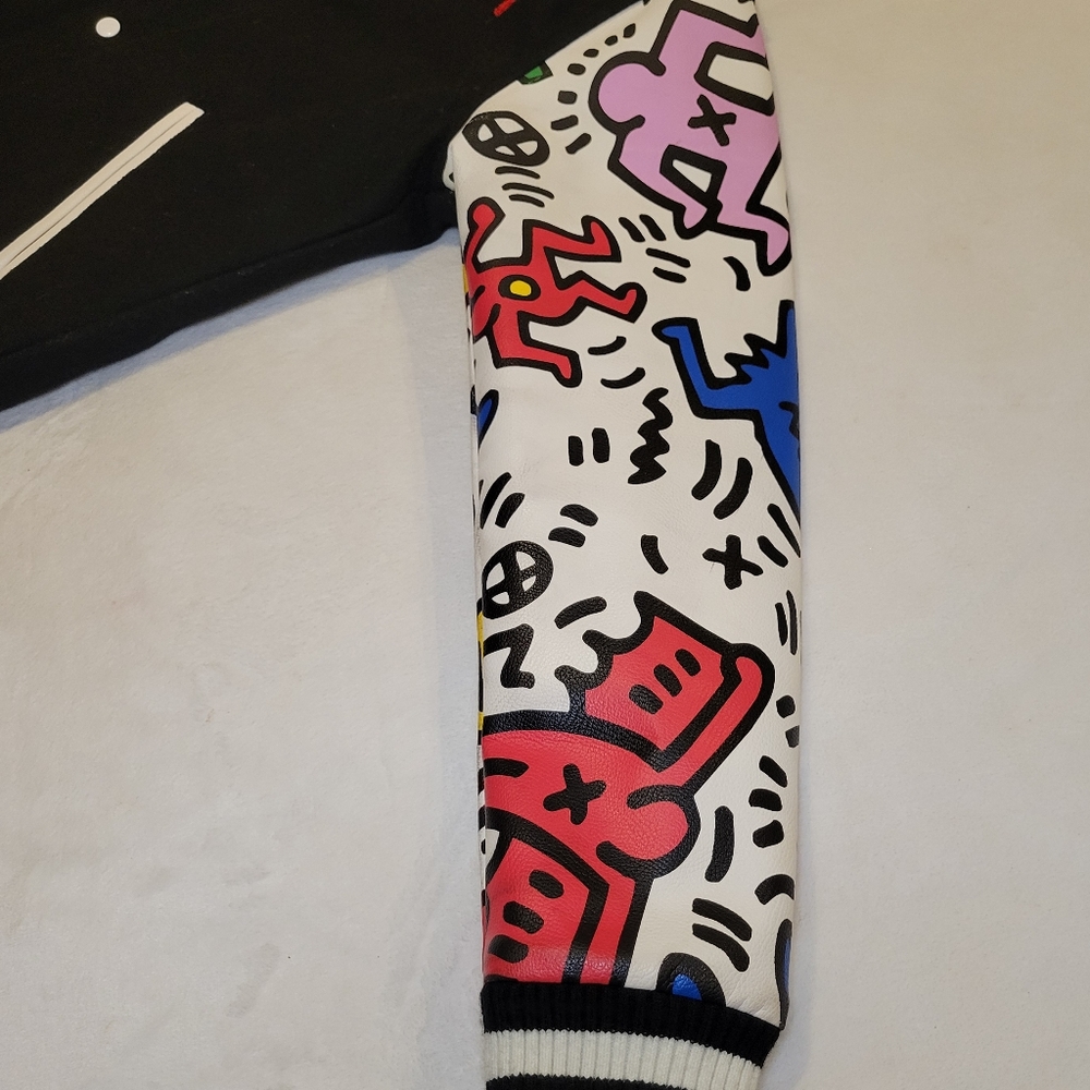 Joyrich x Keith Haring Varsity Jacket Men's Size Large - Picture 4 of 15
